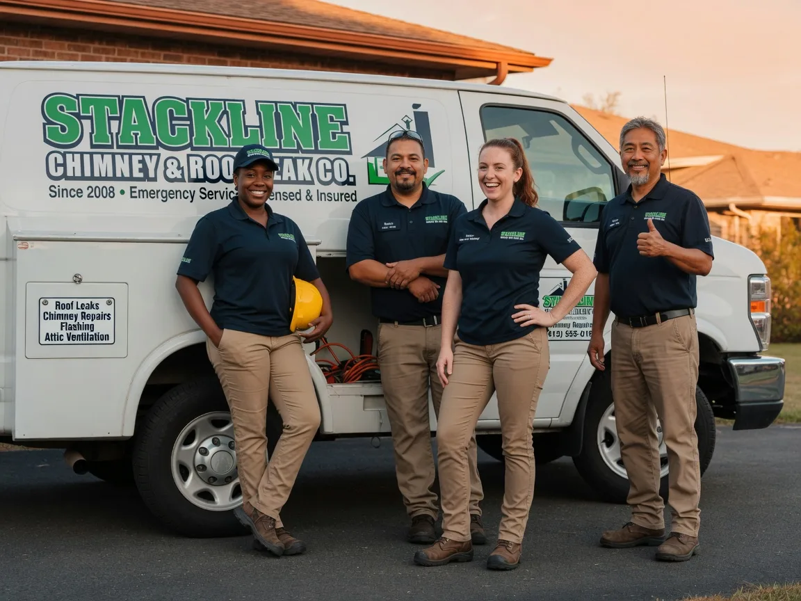 Chimney flashing repair company in New Castle, PA